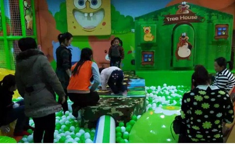 室內淘氣堡需求多大面積對比相宜